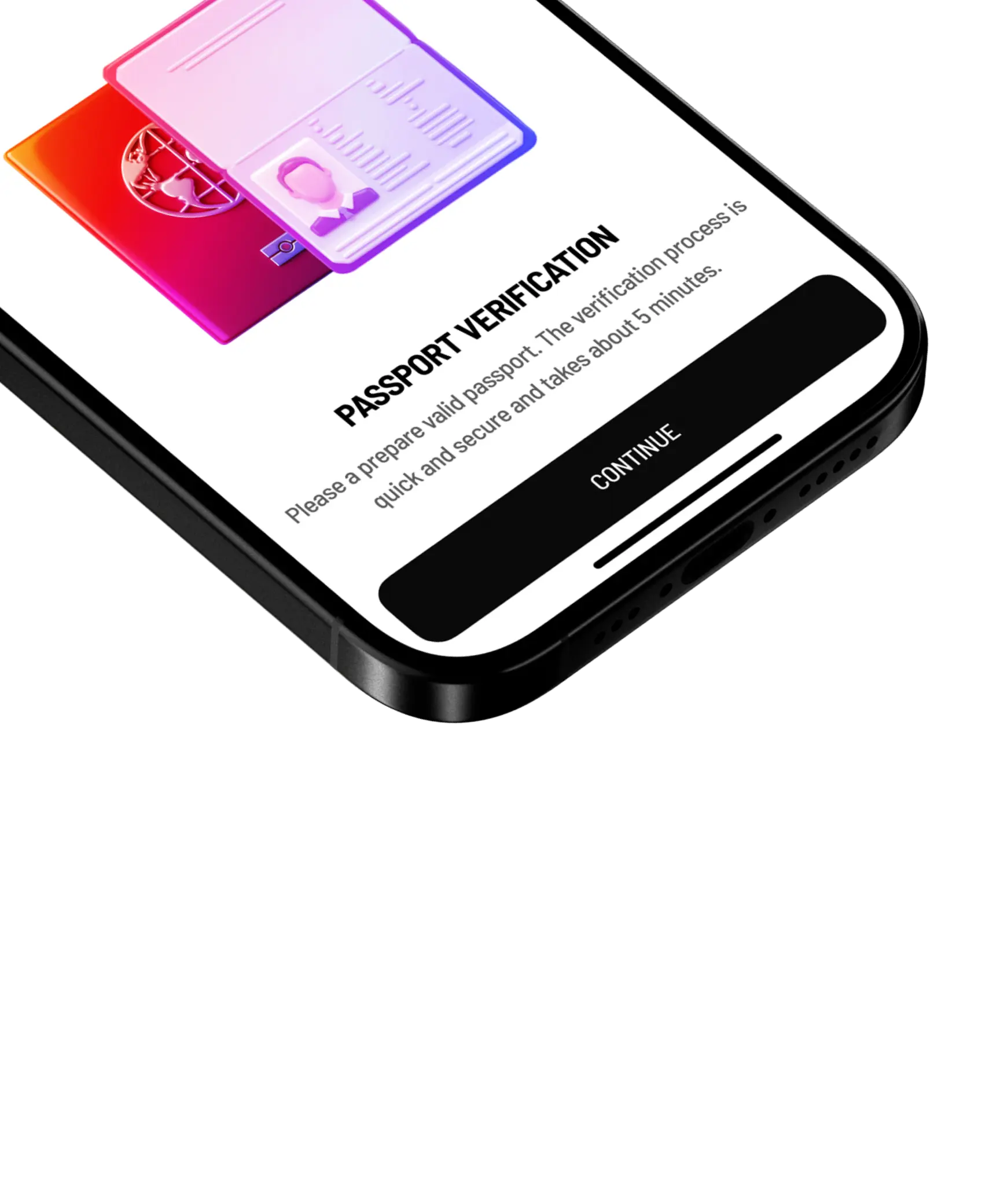 identity verification and account registration